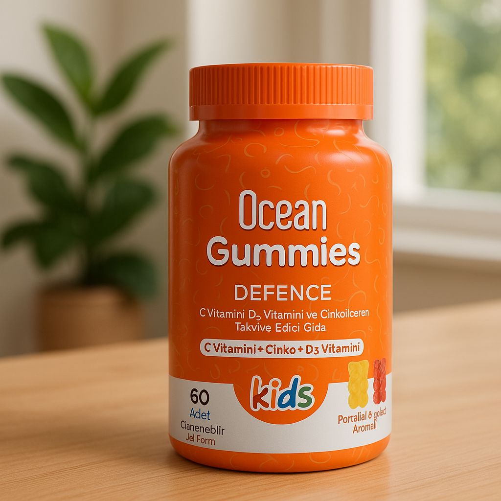 Ocean Gummies Defence 60 Çiğneme Formu - Meliya Kozmetik