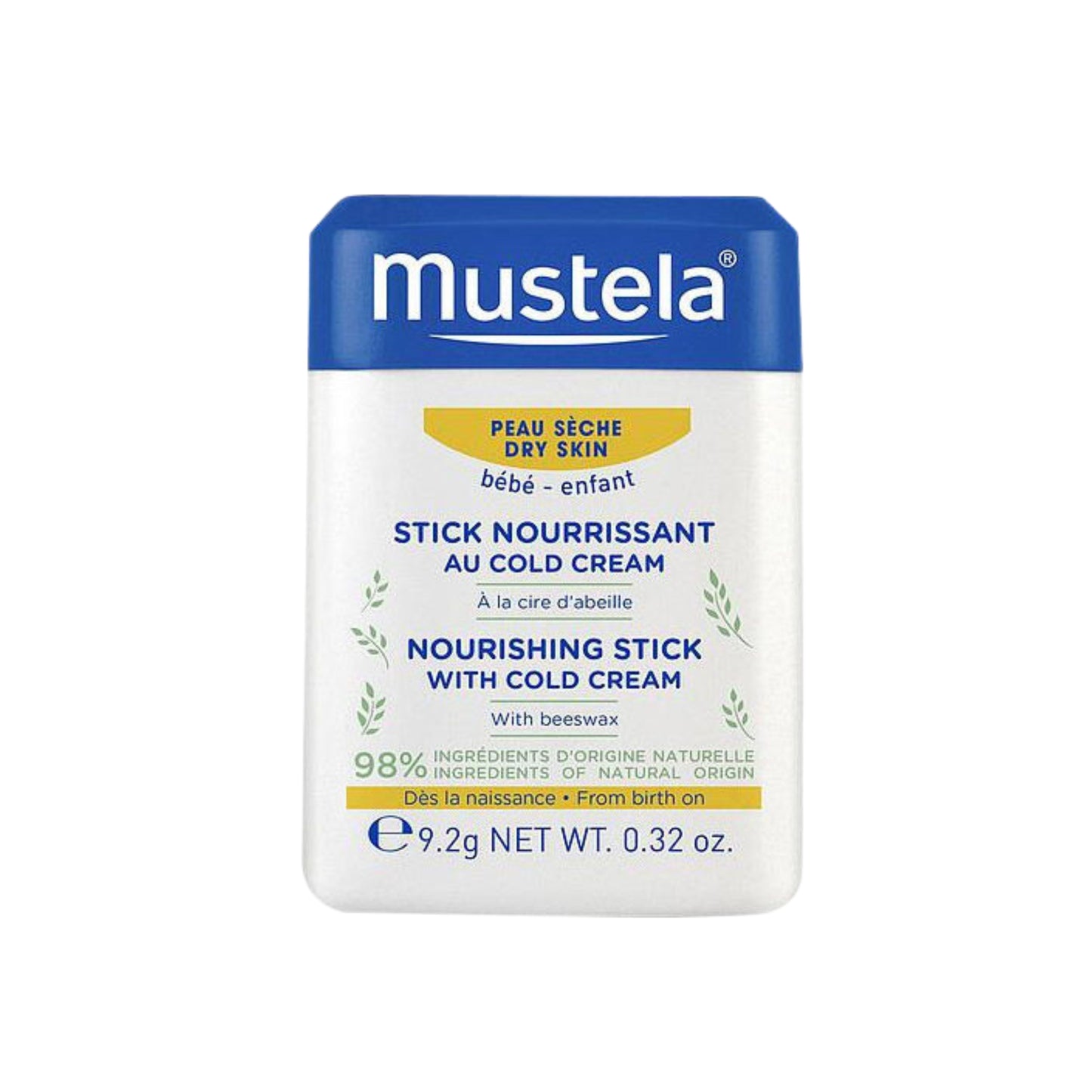 Mustela Nourishing Stick With Cold Cream 9,2 gr – Kuruluğa Karşı Yoğun Nem Bariyeri