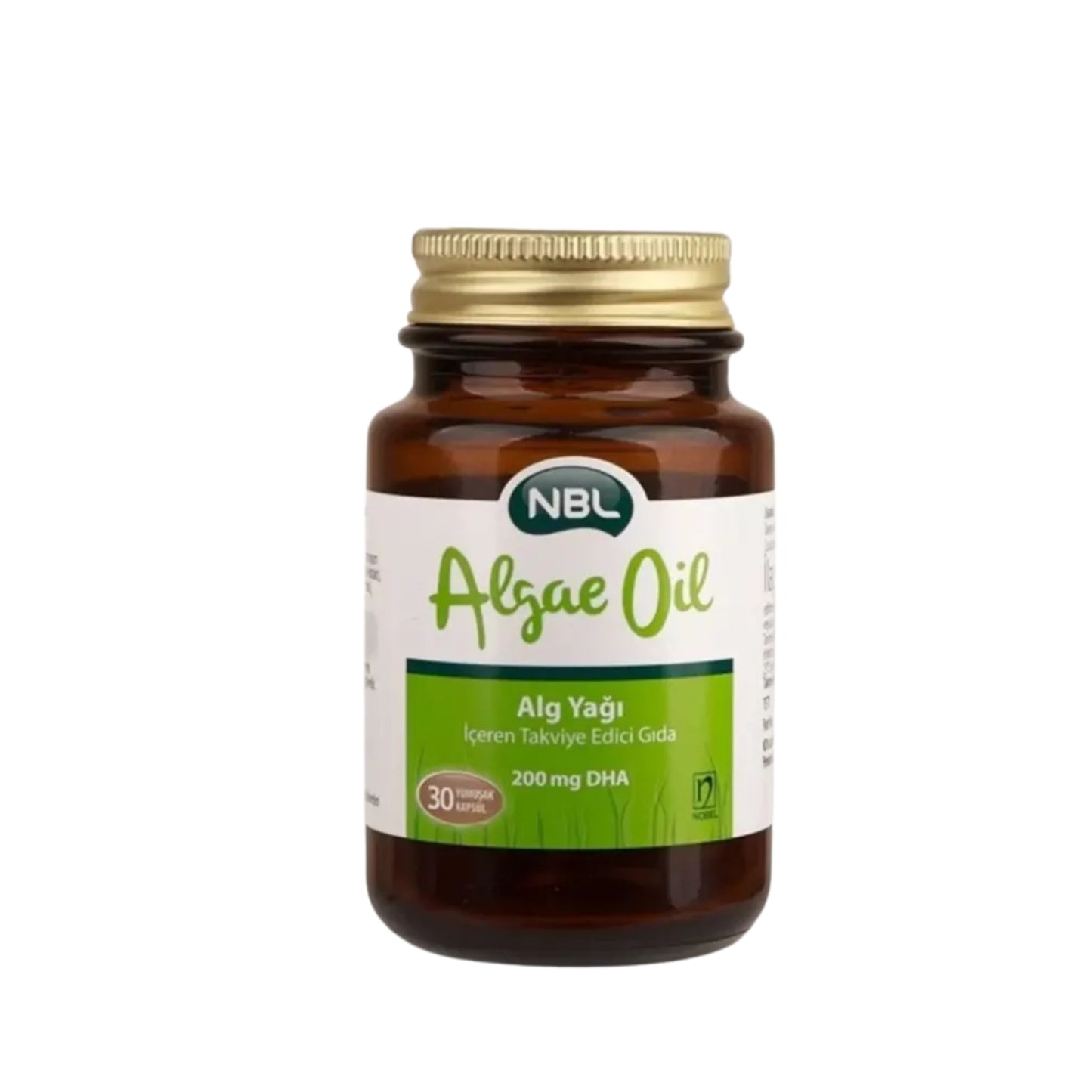 NBL Algae Oil 30 Kapsül – Bitkisel Omega-3 (DHA) Kaynağı Takviye Edici Gıda