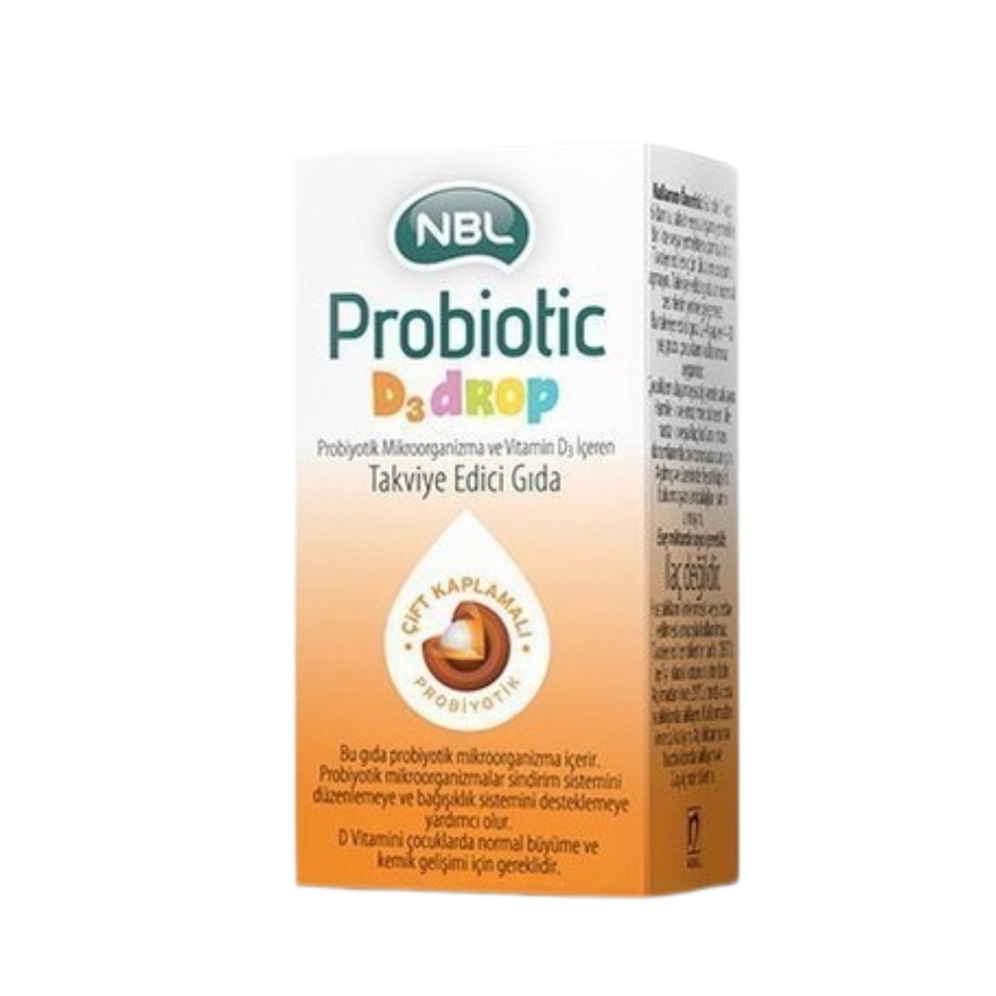 NBL Probiotic D3 Drop 7,5 ml – Probiyotik ve D3 Vitaminini Bir Arada Sunan Takviye Damla