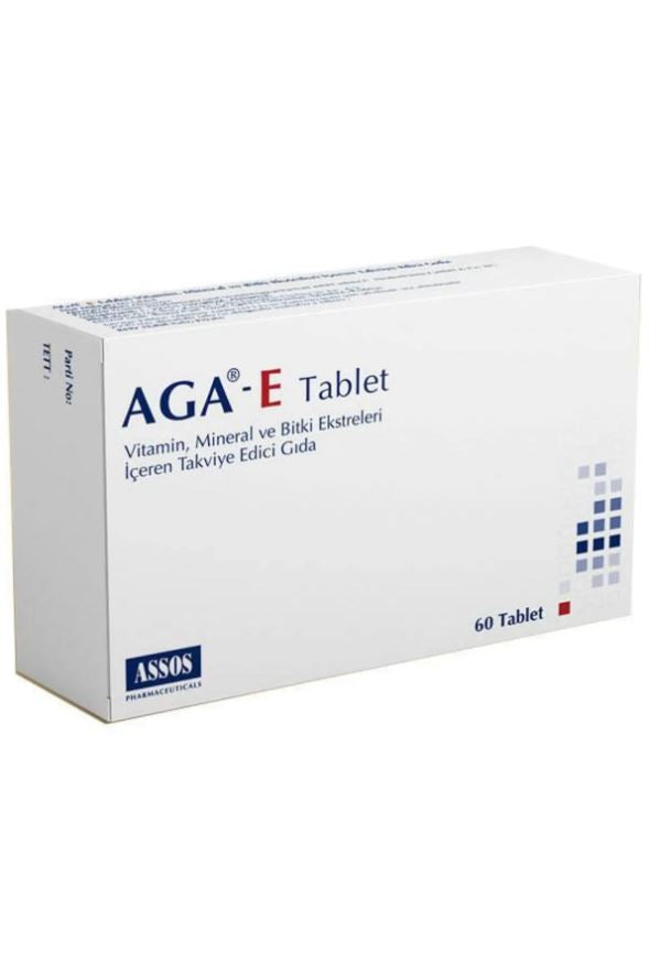 Aga E 60 Tablet - Meliya Kozmetik
