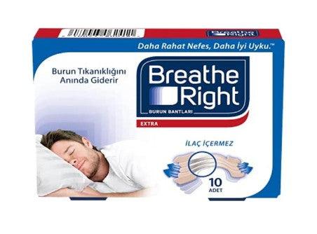 Breathe Right Extra Burun Bandı 10´lu - Meliya Kozmetik