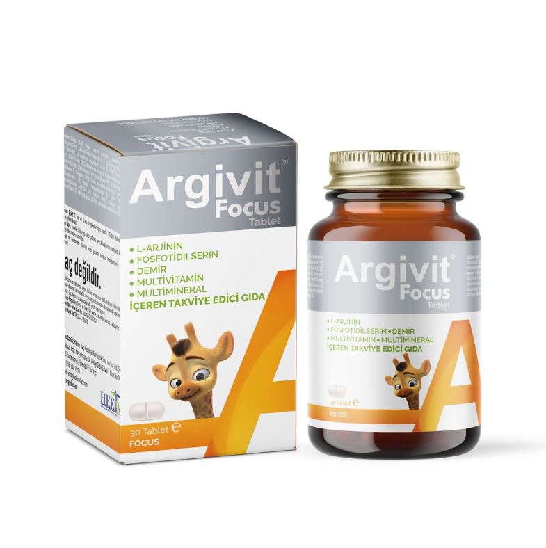 Argivit Focus 30 Tablet - Meliya Kozmetik