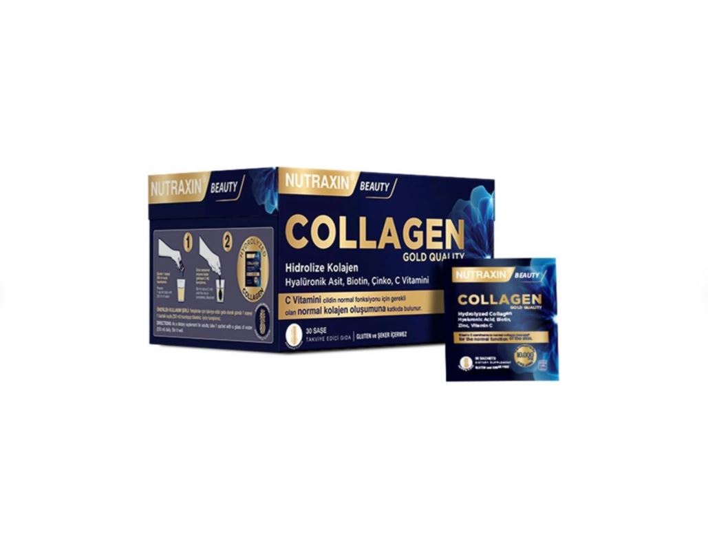 Nutraxin Gold Collagen Plus 10000 Mg 30 Saşe - Meliya Kozmetik
