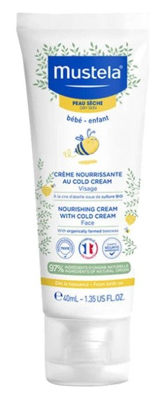 Mustela Cold Cream Nutri Protective Cream Koruyucu Yüz Kremi 40 ml - Meliya Kozmetik