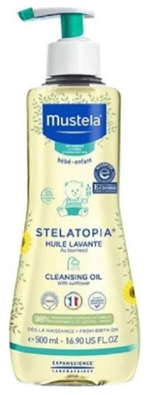 Mustela Stelatopia Huile Lavante Cleansing Oil 500 ml - Meliya Kozmetik