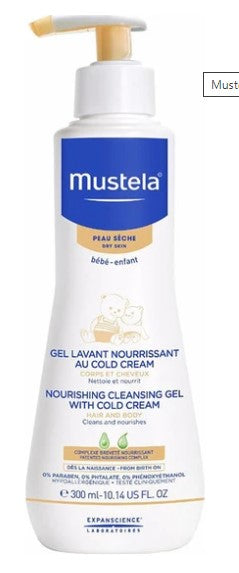 Mustela Cold Cream İçeren Besleyici Şampuan 300 ml - Meliya Kozmetik