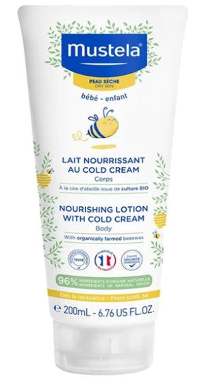 Mustela Body Lotion With Cold Cream Nutri Protective Koruyucu Vücut Kremi 200 ml - Meliya Kozmetik