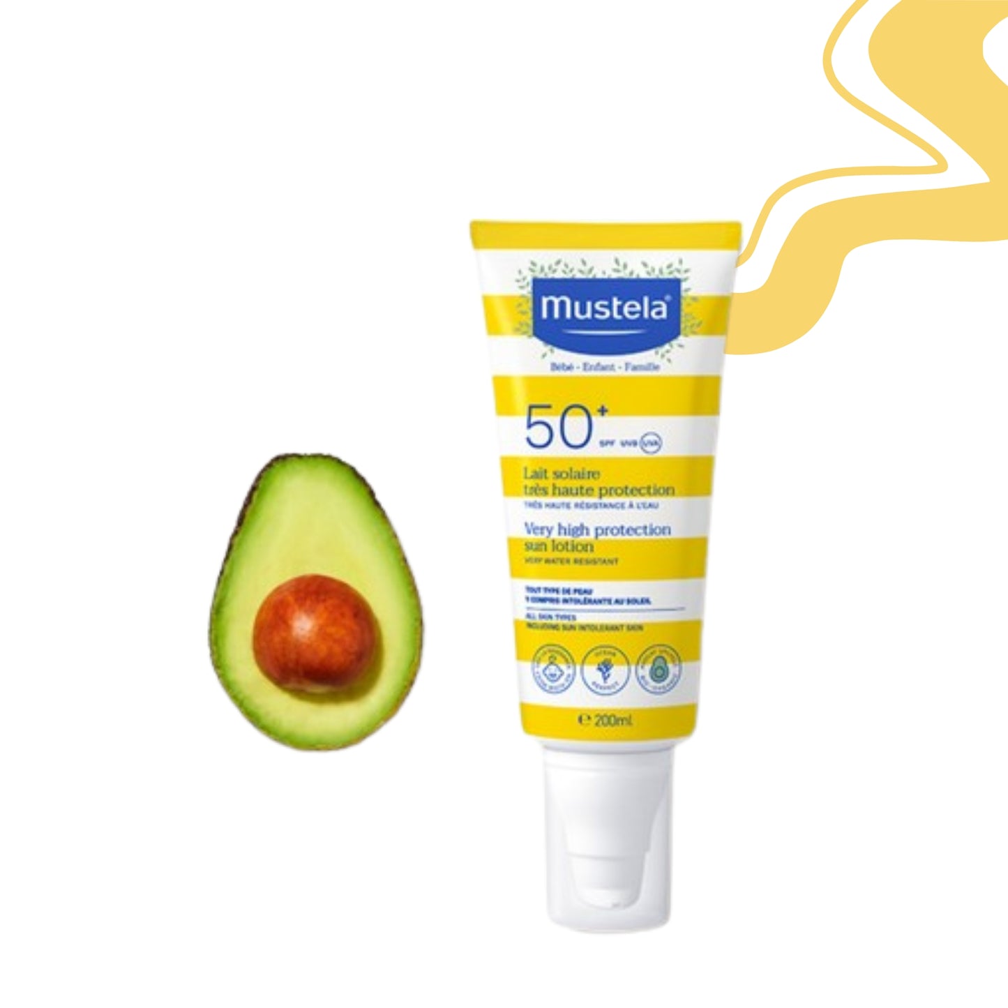 Mustela Güneş Losyonu SPF50 40 ml - Yenidoğan ve Hassas Ciltler İçin Çok Yüksek Koruma - Meliya Kozmetik
