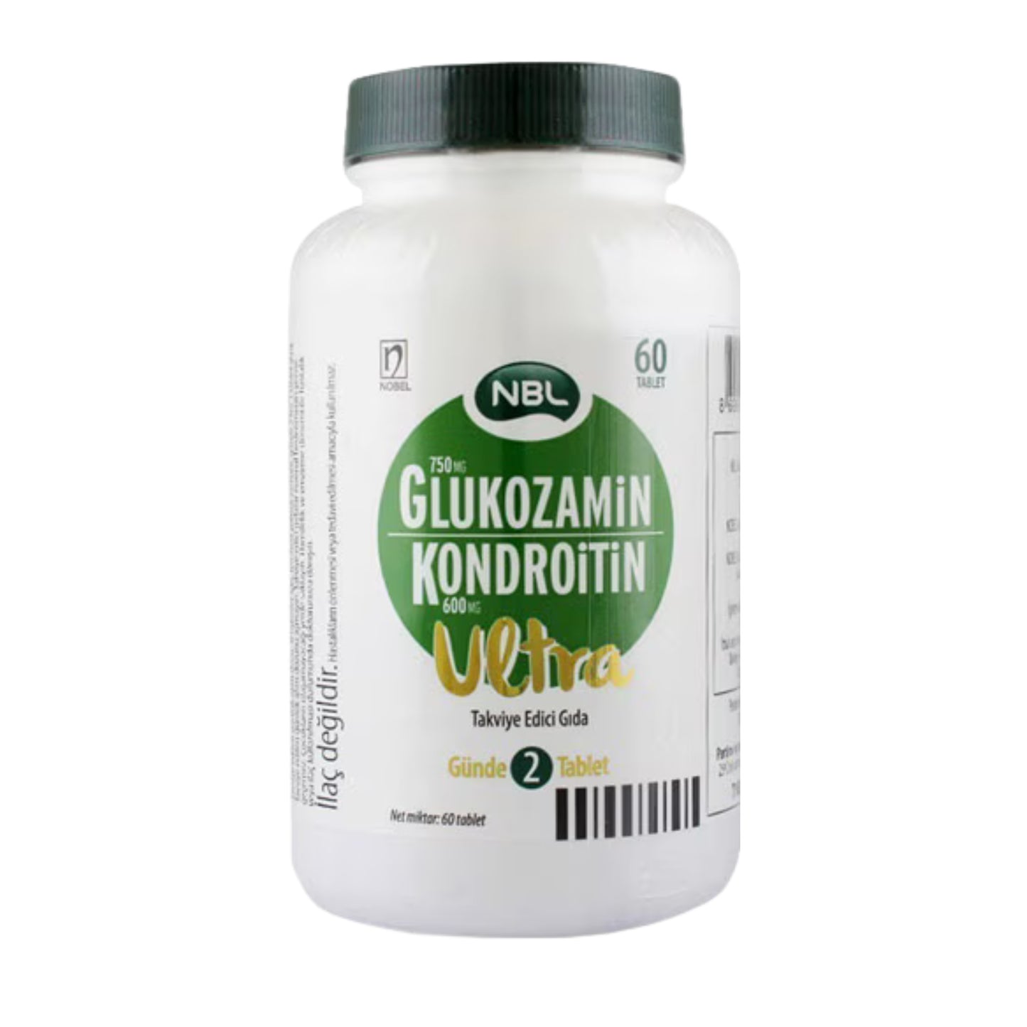 Meliya Kozmetik Glukozamin Kondroitin Ultra multivitamin eklem ağrısı için doğal destek 60 tablet