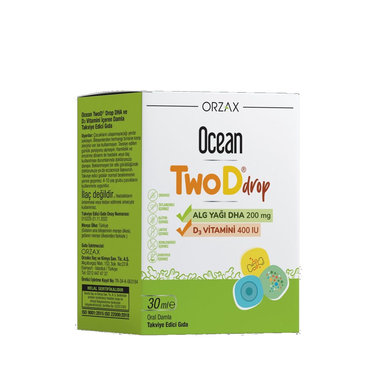Ocean Twod Drop Damla 30 ml - Meliya Kozmetik
