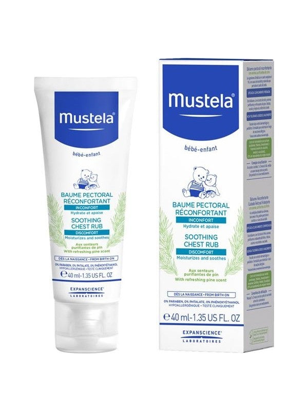 Mustela Soothing Comfort Chest Rub Rahatlatıcı Göğüs Balsamı 40 ml - Meliya Kozmetik