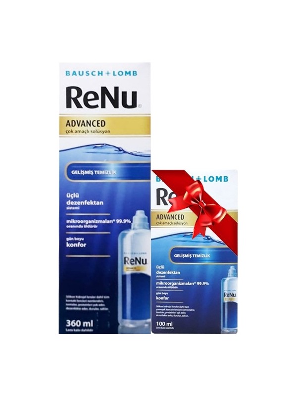 Renu Advanced Lens Solüsyon 360 + 100 ml - Meliya Kozmetik
