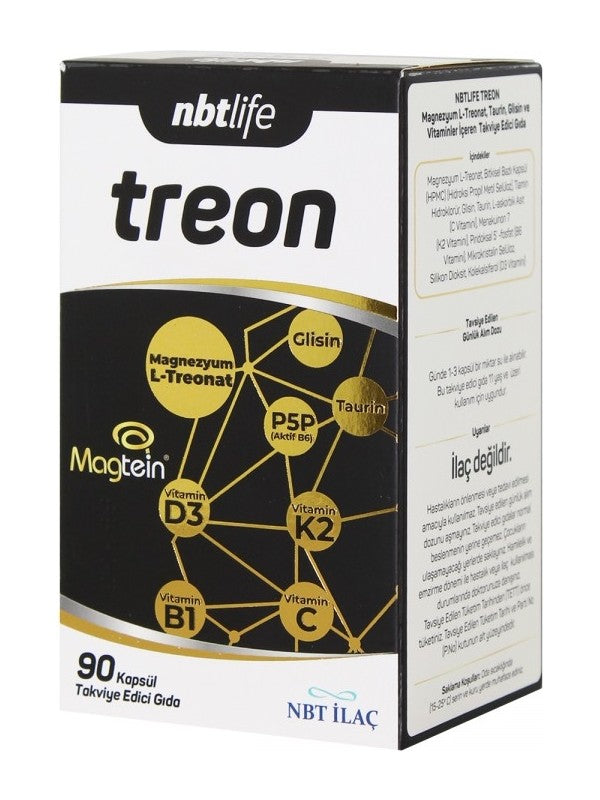 Nbt Life Treon Takviye 90 Kapsül - Meliya Kozmetik