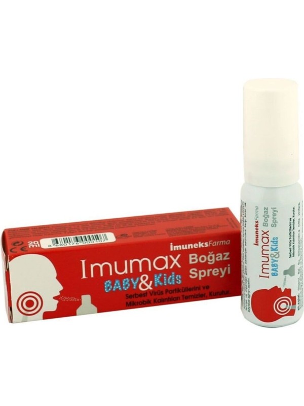 Imumax Baby & Kids Boğaz Spreyi 20 ml - Meliya Kozmetik