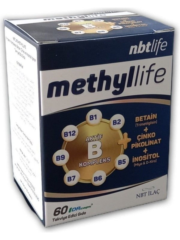 NBT Life Methyllife 60 Kapsül - Meliya Kozmetik