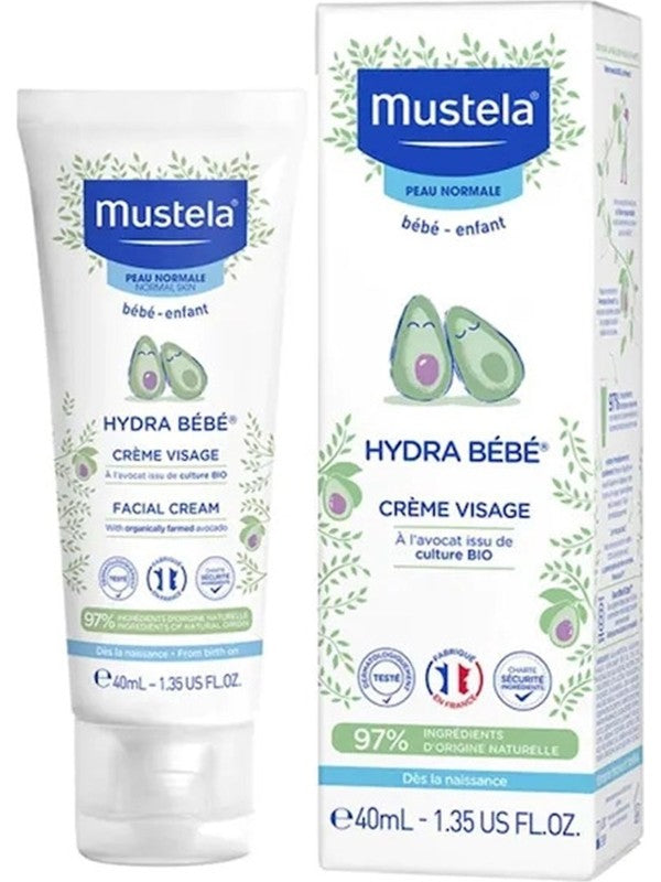 Mustela Hydra Bebe Face Cream 40 ml - Meliya Kozmetik