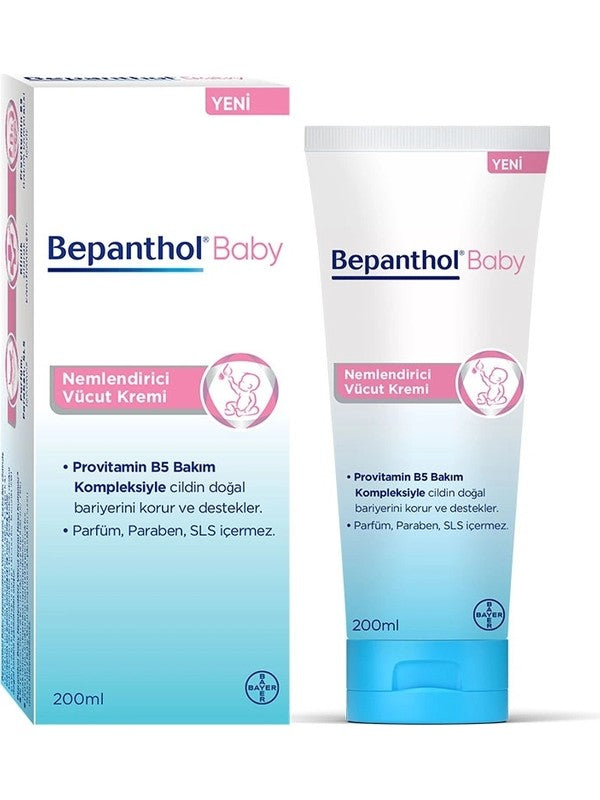 Bepanthol Baby Nemlendirici Vücut Kremi 200 ml - Meliya Kozmetik