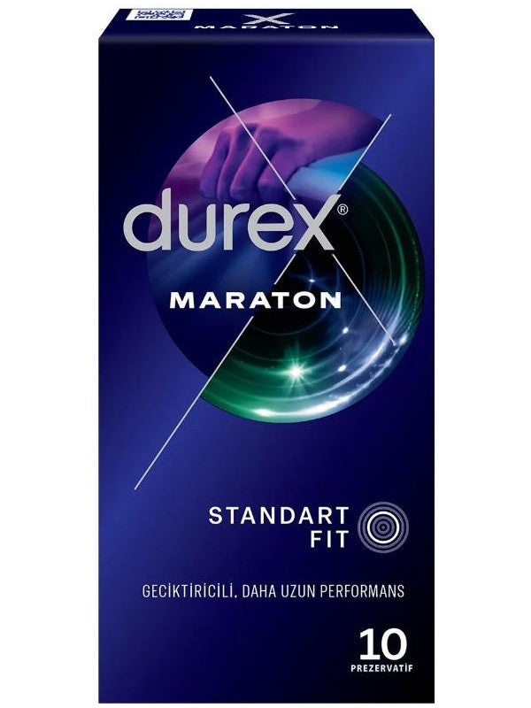 Durex Maraton Standart Fit Prezervatif 10'lu - Meliya Kozmetik