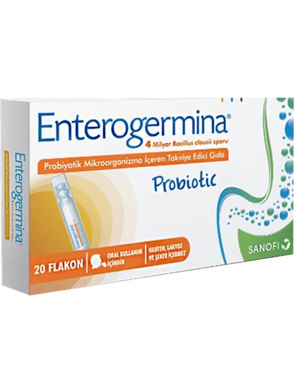 Enterogermina Yetişkin 5 ml x 20 Flakon - Meliya Kozmetik