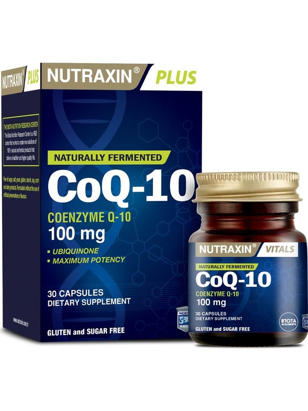 Nutraxin CoQ-10 100 mg 30 Softgel - Meliya Kozmetik