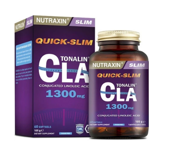 Nutraxin Quick-Slim CLA Tonalin 60 Kapsül - Meliya Kozmetik