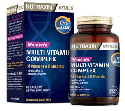 Nutraxin Women's Multi Vitamin Complex 60 Tablet - Meliya Kozmetik