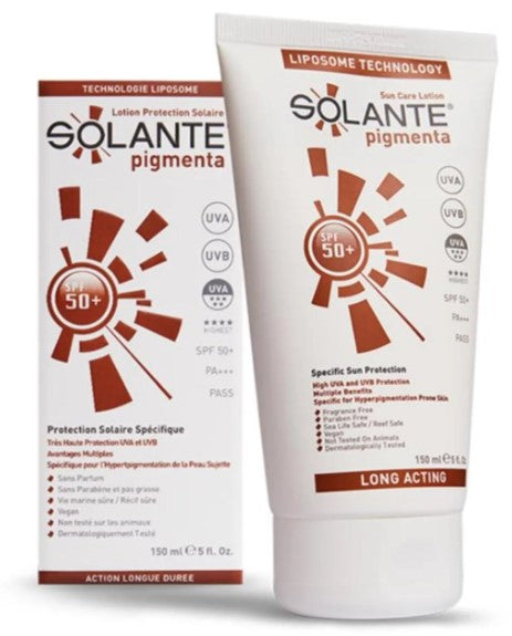 Solante Pigmenta Sun Care Lotion SPF50+ 150 ml - Meliya Kozmetik