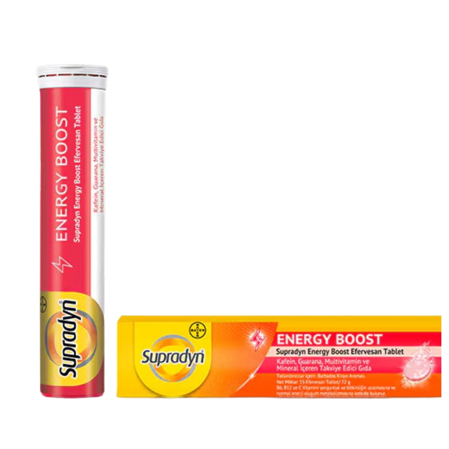 Supradyn Energy Boost TAEF 15 Efervesan Tablet – Günlük Enerji ve Zindelik Desteği