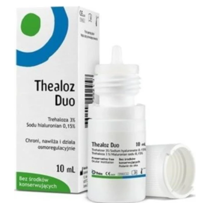 Meliya Kozmetik Thealoz Duo göz kuruluğu için damla 10 ml koruyucu içermeyen göz damlası