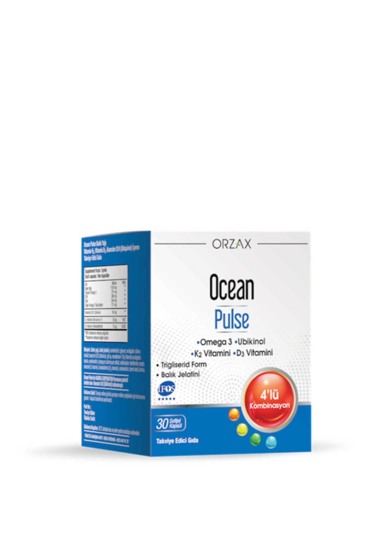 Ocean Pulse Gıda Takviyesi 30 Kapsül - Meliya Kozmetik