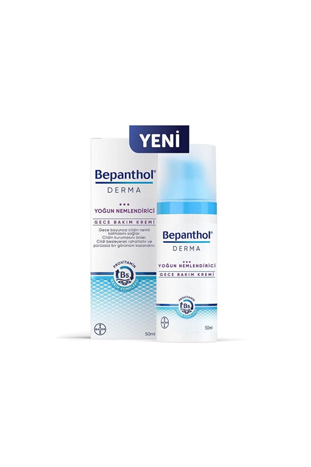 Bepanthol Derma Yoğun Nemlendirici Gece Bakım Kremi 50 ml - Meliya Kozmetik