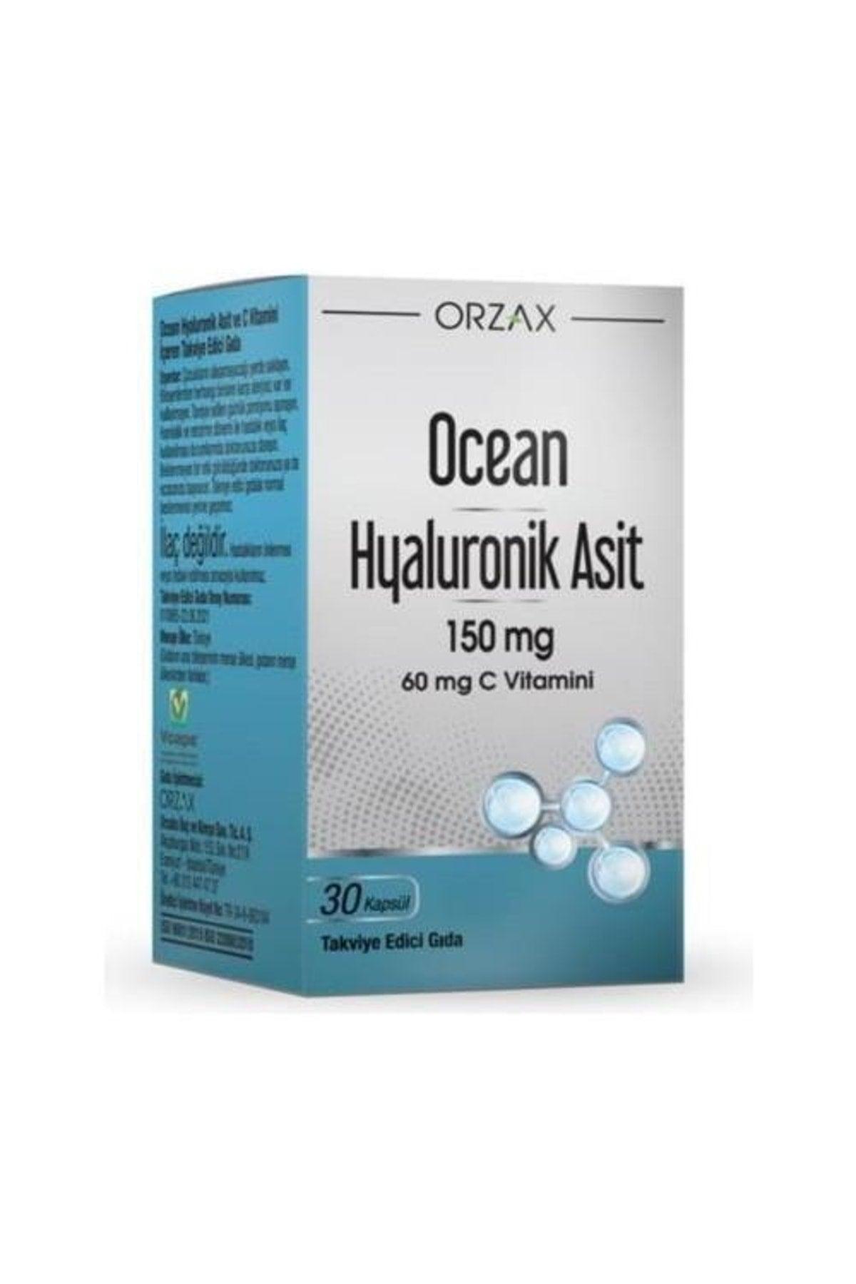 Ocean Hyaluronik Asit 150 mg 30 Kapsül – Cilt, Eklem ve Nem Desteği İçin Takviye - Meliya Kozmetik