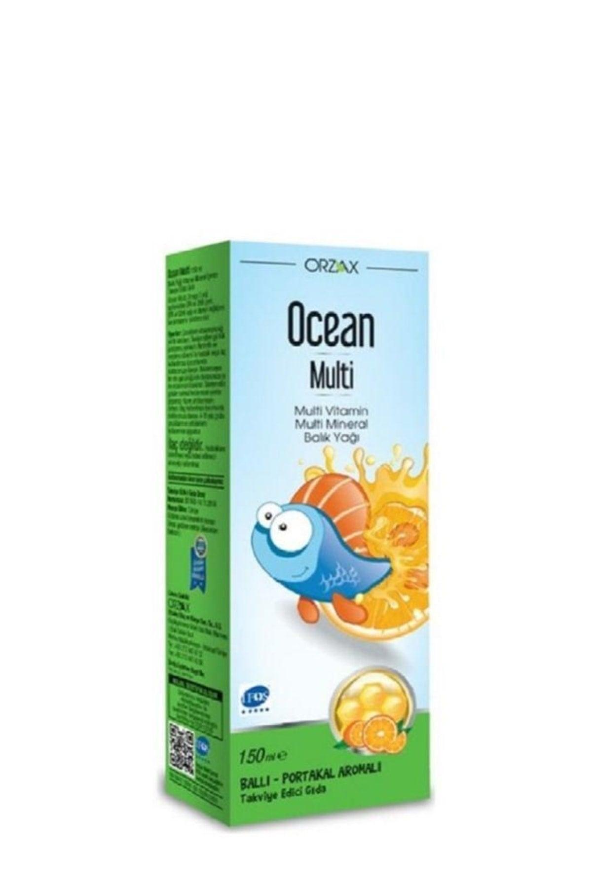 Ocean Multi Ballı Portakal Konsantreli Şurup 150 ml - Meliya Kozmetik