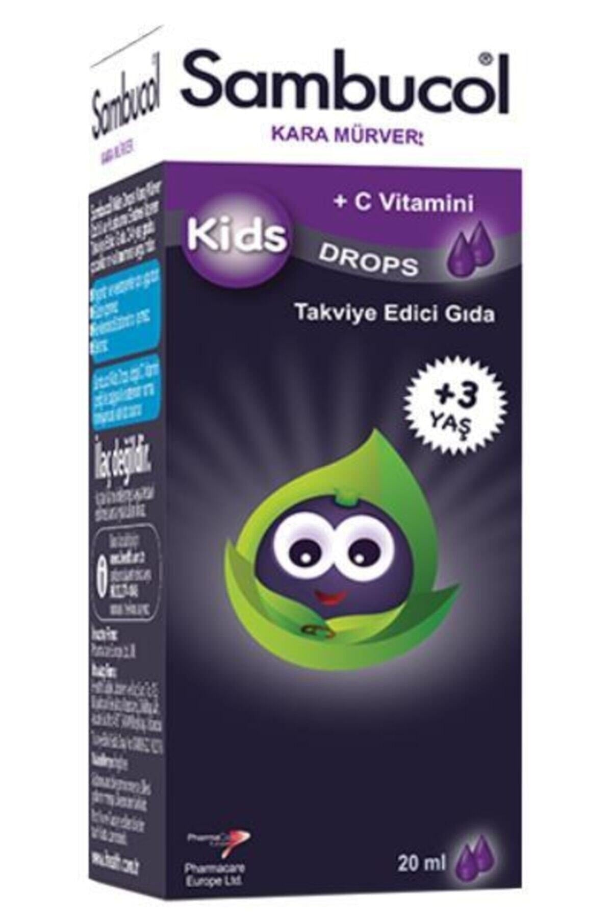 Sambucol Kids Drops 20 ml - Meliya Kozmetik