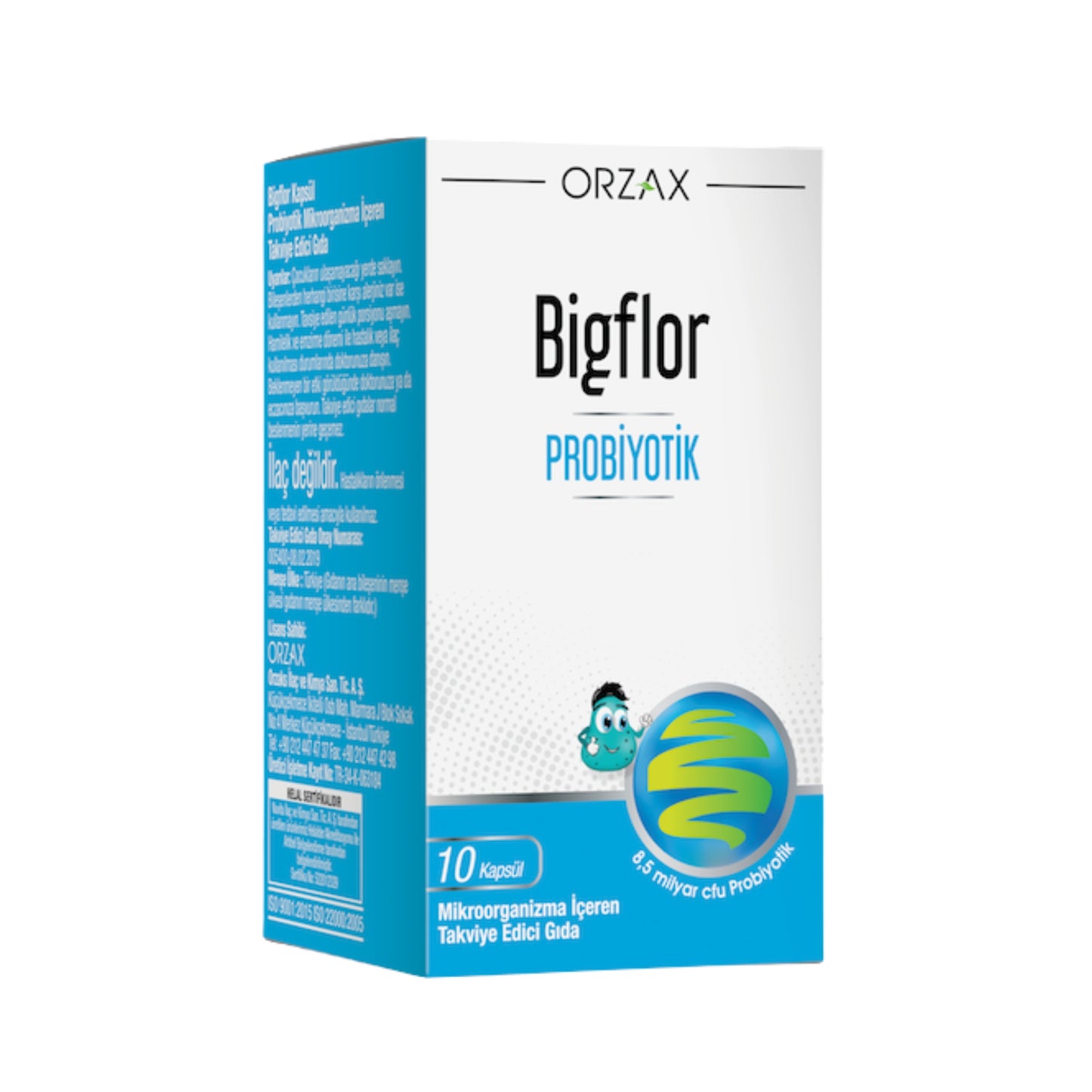 Bigflor Probiyotik 10 Kapsül – Sindirim Sistemi Desteği