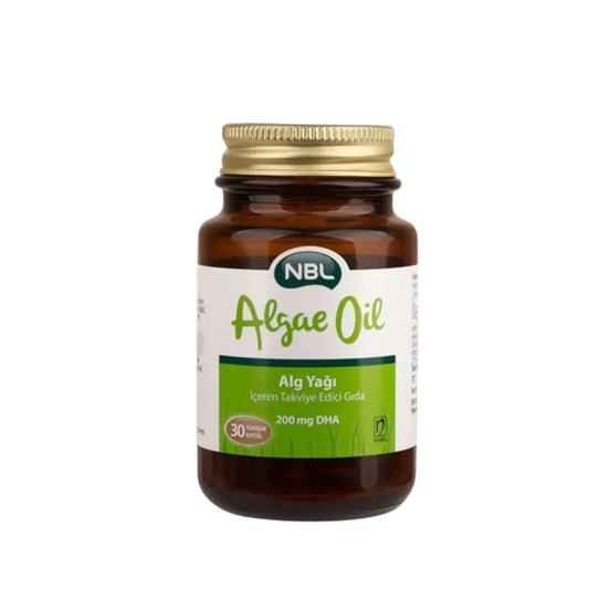 NBL Algae Oil 30 Kapsül – Bitkisel Omega-3 (DHA) Kaynağı Takviye Edici Gıda
