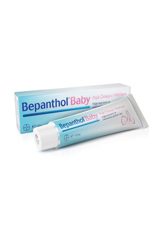 Meliya Kozmetik Bepanthol Baby bebekler için pişik önleyici merhem tüp ve kutu