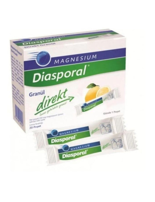 Magnesium Diasporal Direkt Granül 20 Poşet