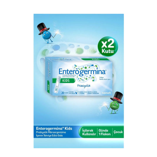 Enterogermina Kids Probiotic 20 Flakon 2 Adet