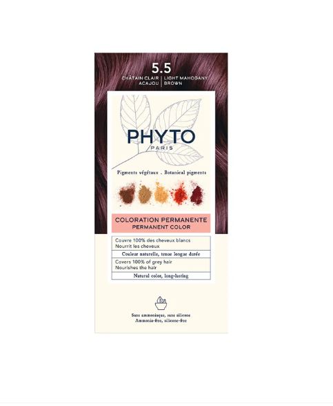 Phyto Color Saç Boyası - 5.5 Açık Kestane Akaju - Meliya Kozmetik