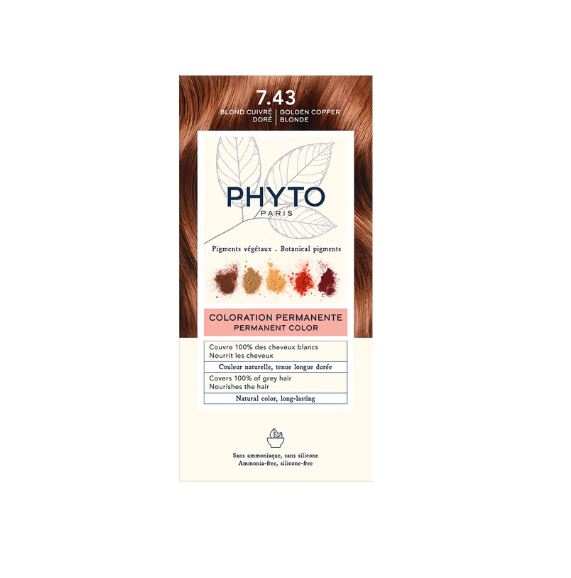 Phyto Color Saç Boyası 7.43 Kumral Bakır Dore