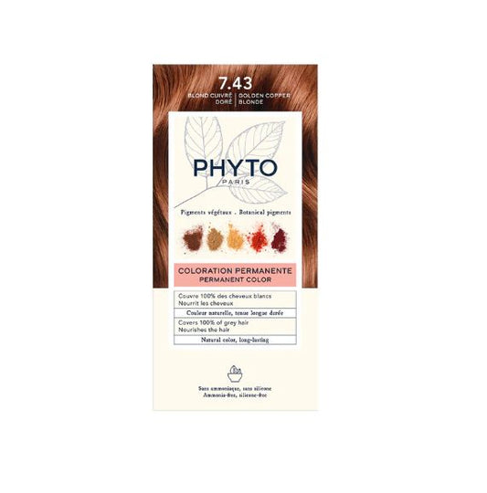 Phyto Color Saç Boyası 7.43 Kumral Bakır Dore
