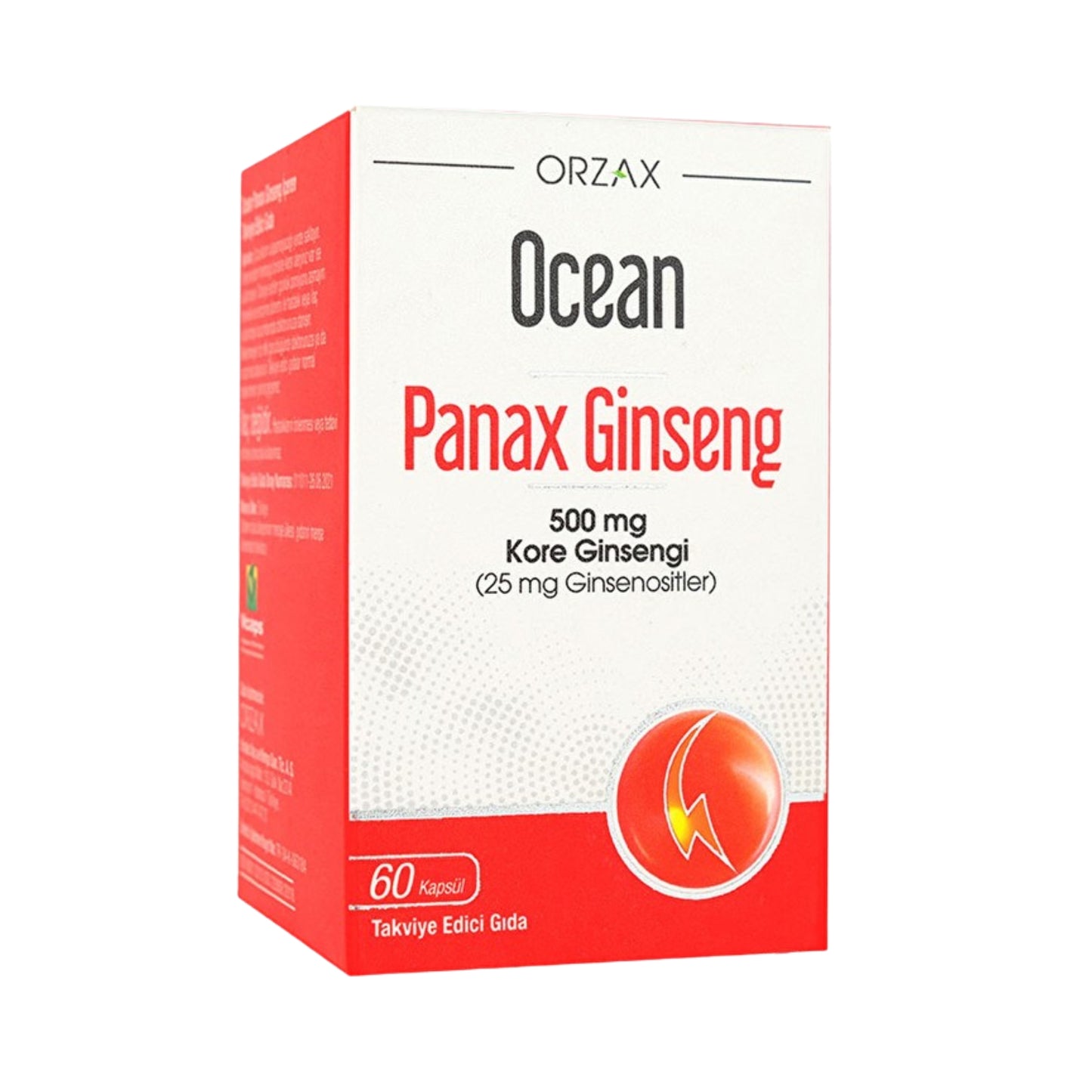 Ocean Panax Ginseng 500 mg 60 Kapsül