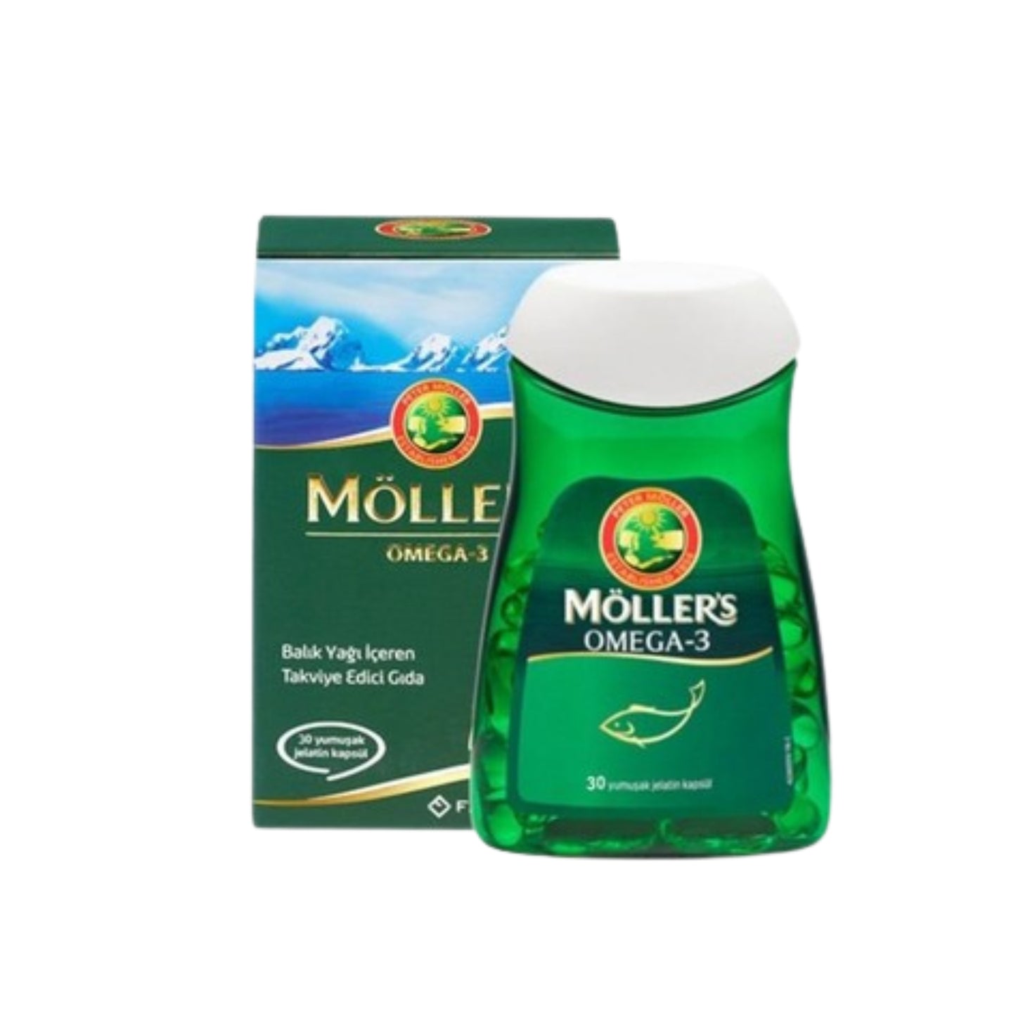 Möller’s Omega‑3 30 Yumuşak Kapsül – Kalp, Beyin ve Genel Sağlık İçin Omega‑3 Desteği