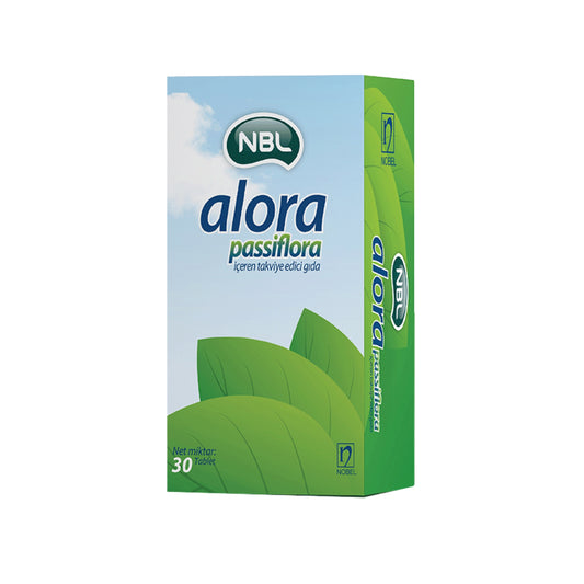 NBL Alora Passiflora Gıda Takviyesi 30 Tablet- Doğal Sakinleştirici Takviye - Meliya Kozmetik