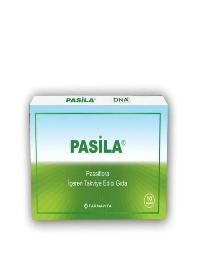 Pasila Passiflora 450 mg 10 Kapsül - Meliya Kozmetik