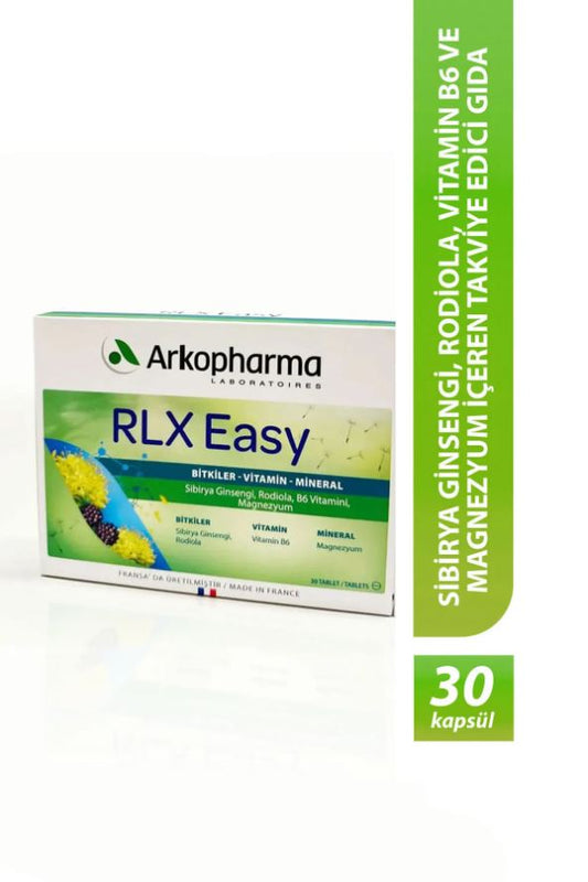 Arkopharma Arkorelax Stress Control Easy 30 Tablet