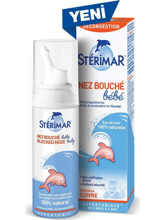 Sterimar Baby Burun Spreyi Blocked Nose Hipertonik Sprey 100 ml - Meliya Kozmetik