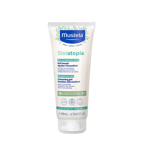 Mustela Stelatopia Şampuan 200 ml – Çok Kuru ve Atopiye Eğilimli Ciltler İçin Göz Yakmayan Bebek Şampuanı - Meliya Kozmetik